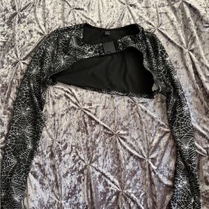 NEW Spider Web Shrug